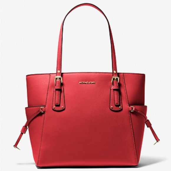 Michael Kors Voyager Small Saffiano Leather Tote Bag
Style# 30H1GV6T4T
NWT
Flame - Picture 2 of 16